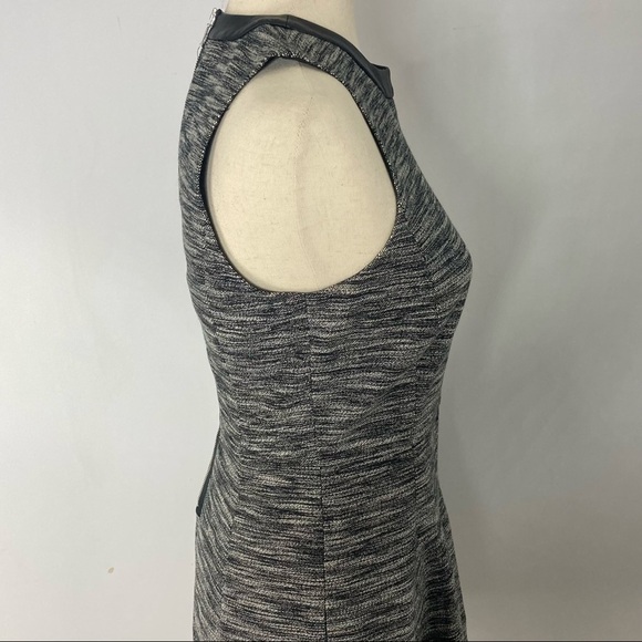 Madewell Women's 2 A-line Office Heather Black Tailored Dress - Picture 5 of 9